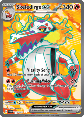 Paldea Evolved - 233/193 - Skeledirge  - Pokemon kaarten Kopen - LuiopZondag TCG Store Assenex