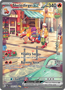Paldea Evolved - 258/193 - Skeledirge  - Pokemon kaarten Kopen - LuiopZondag TCG Store Assenex
