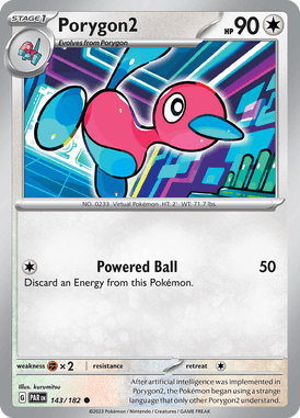 Paradox Rift - 143/182 - Porygon2 - Pokemon kaarten Kopen - LuiopZondag TCG Store Assen