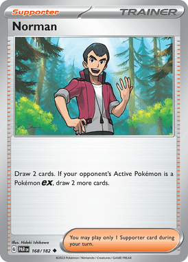 Paradox Rift - 168/182 - Norman - Pokemon kaarten Kopen - LuiopZondag TCG Store Assen