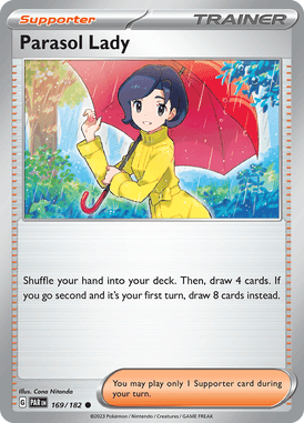 Paradox Rift - 169/182 - Parasol Lady - Pokemon kaarten Kopen - LuiopZondag TCG Store Assen