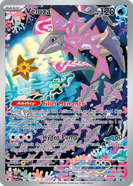 Paradox Rift - 192/182 - Veluza - Pokemon kaarten Kopen - LuiopZondag TCG Store Assen
