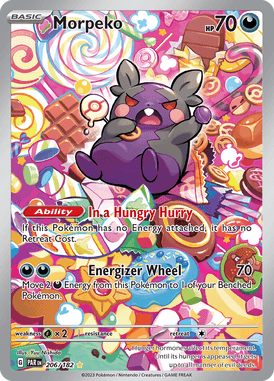 Paradox Rift - 206/182 - Morpeko - Pokemon kaarten Kopen - LuiopZondag TCG Store Assen