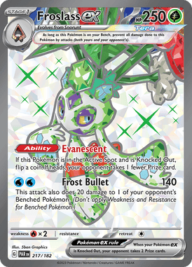 Paradox Rift - 217/182 - Froslass ex - Pokemon kaarten Kopen - LuiopZondag TCG Store Assen