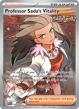 Paradox Rift - 239/182 - Professor Sada's Vitality - Pokemon kaarten Kopen - LuiopZondag TCG Store Assen