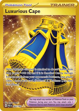 Paradox Rift - 265/182 - Luxurious Cape - Pokemon kaarten Kopen - LuiopZondag TCG Store Assen