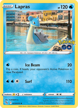 Pokémon GO - 023/078 - Lapras - LuiopZondag.nl