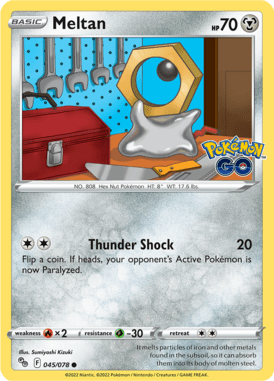 Pokémon GO - 045/078 - Meltan - LuiopZondag.nl