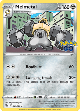 Pokémon GO - 046/078 - Melmetal - LuiopZondag.nl