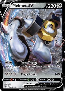 Pokémon GO - 047/078 - Melmetal V - LuiopZondag.nl