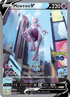 Pokémon GO - 072/078 - Mewtwo V - LuiopZondag.nl
