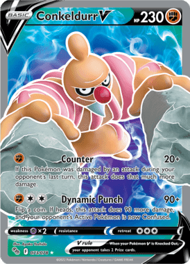 Pokémon GO - 073/078 - Conkeldurr V - LuiopZondag.nl