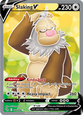 Pokémon GO - 077/078 - Slaking V - LuiopZondag.nl