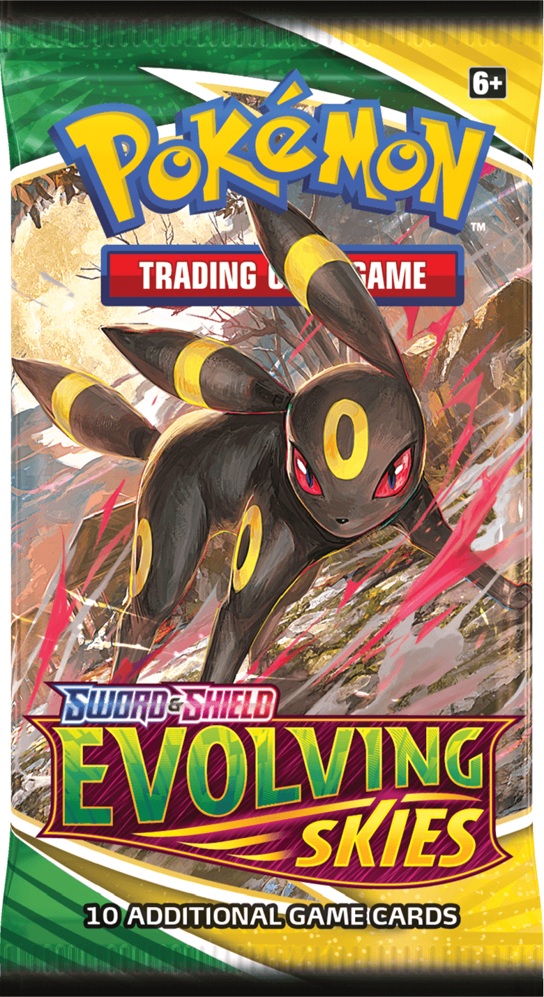 Pokémon Galarian Rapidash V box ( Evolving Skies , Cosmic Eclipse , Vivid Voltage )