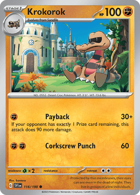 Scarlet & Violet - 116/198 - Krokorok