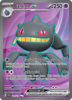 Scarlet & Violet - 229/198 - Banette ex - Pokemon kaarten Kopen - LuiopZondag TCG Store Assen