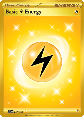 Scarlet & Violet - 257/198 - Lightning Energy - Pokemon kaarten Kopen - LuiopZondag TCG Store Assen
