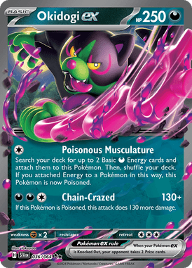 Shrouded Fable - 036/064 - Okidogi ex - Losse Pokemon Kopen - LuiopZondag TCG Store