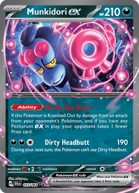 Shrouded Fable - 037/064 - Munkidori ex - Losse Pokemon Kopen - LuiopZondag TCG Store