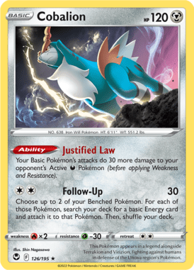 Silver Tempest - 126/195 - Cobalion - LuiopZondag.nl