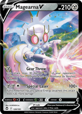 Silver Tempest - 128/195 - Magearna V - LuiopZondag.nl