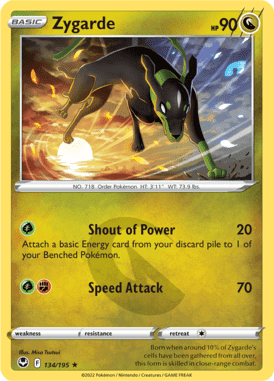 Silver Tempest - 134/195 - Zygarde - LuiopZondag.nl