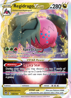 Silver Tempest - 136/195 - Regidrago VSTAR - LuiopZondag.nl