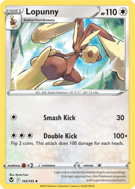 Silver Tempest - 145/195 - Lopunny - LuiopZondag