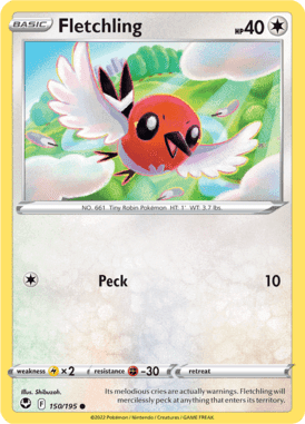 Silver Tempest - 150/195 - Fletchling - LuiopZondag