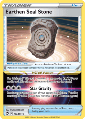 Silver Tempest - 154/195 - Earthen Seal Stone - LuiopZondag