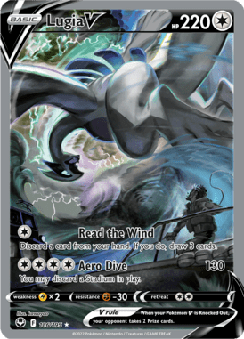 Silver Tempest - 186/195 - Lugia V - LuiopZondag