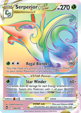 Silver Tempest - 196/195 - Serperior VSTAR - LuiopZondag