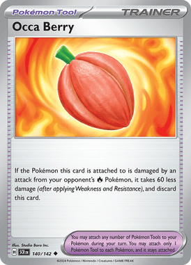 Stellar Crown - 140/142 - Occa Berry - Losse Pokemon Kopen - LuiopZondag TCG Store