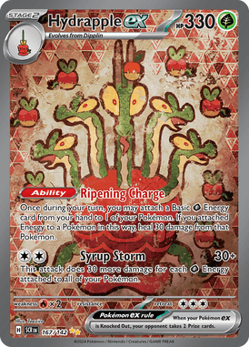 Stellar Crown - 167/142 - Hydrapple ex - Losse Pokemon Kopen - LuiopZondag TCG Store