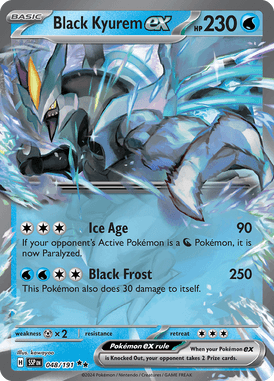 Surging Sparks - 048/191 - Black Kyurem ex - LuiopZondag.nl