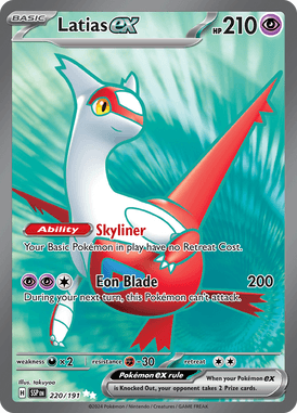 Surging Sparks - 220/191 - Latias ex - LuiopZondag.nl