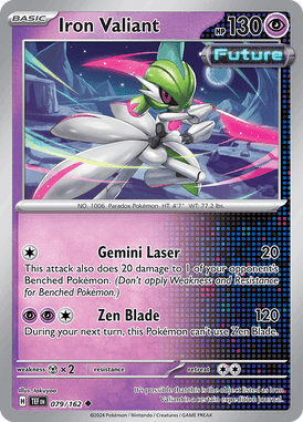 Temporal Forces - 079/162 - Iron Valiant
 - Losse Pokemon kaarten Kopen - LuiopZondag TCG Store Assen