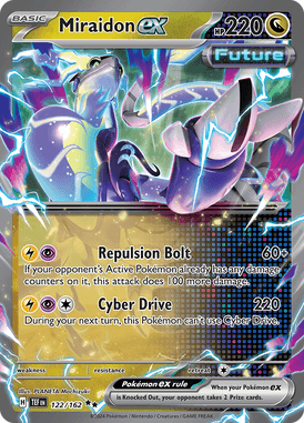 Temporal Forces - 122/162 - Miraidon ex - Losse Pokemon kaarten Kopen - LuiopZondag TCG Store Assen