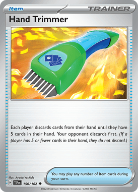 Temporal Forces - 150/162 - Hand Trimmer - Losse Pokemon kaarten Kopen - LuiopZondag TCG Store Assen
