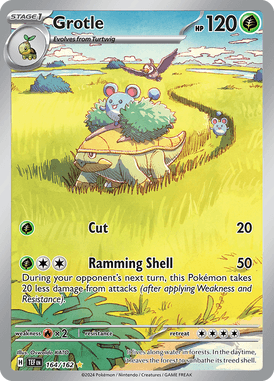 Temporal Forces - 164/162 - Grotle - Losse Pokemon kaarten Kopen - LuiopZondag TCG Store Assen