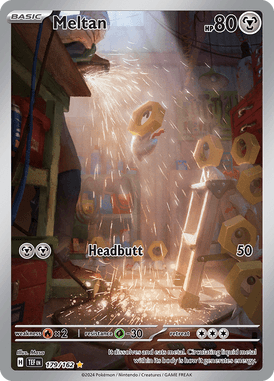 Temporal Forces - 179/162 - Meltan - Losse Pokemon kaarten Kopen - LuiopZondag TCG Store Assen