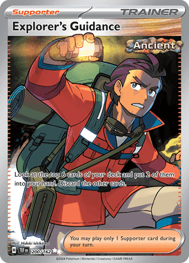 Temporal Forces - 200/162 - Explorer's Guidance - Losse Pokemon kaarten Kopen - LuiopZondag TCG Store Assen
