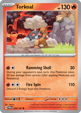 Twilight Masquerade - 030/167 - Torkoal - Losse Pokemon Kopen - LuiopZondag TCG Store Assen