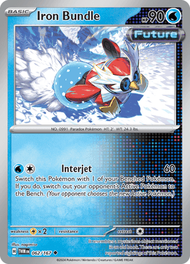 Twilight Masquerade - 062/167 - Iron Bundle - Losse Pokemon Kopen - LuiopZondag TCG Store Assen
