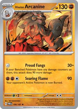 Twilight Masquerade - 100/167 - Hisuian  - Losse Pokemon Kopen - LuiopZondag TCG Store Assen