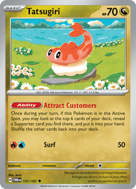 Twilight Masquerade - 131/167 - Tatsugiri - Losse Pokemon Kopen - LuiopZondag TCG Store Assen
