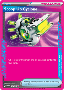 Twilight Masquerade - 162/167 - Scoop Up Cyclone - Ace Spec - Losse Pokemon Kopen - LuiopZondag TCG Store Assen

