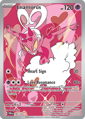 Twilight Masquerade - 180/167 - Enamorus
 - Losse Pokemon Kopen - LuiopZondag TCG Store Assen