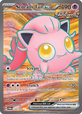 Twilight Masquerade - 197/167 - Scream Tail ex
 - Losse Pokemon Kopen - LuiopZondag TCG Store Assen
