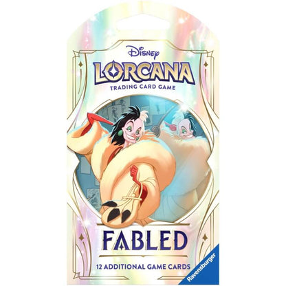 fabled sleeved booster pack disney lorcana Luiopzondag.nl